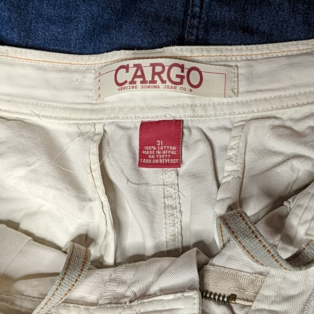Sonoma Jeans Co American cargo shorts mens 31 - Picture 5 of 5